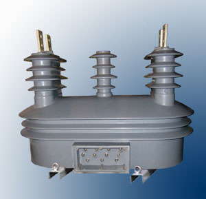 jlszv-10w组合互感器是由两台单相全绝缘电压互感器组成三相三线(二